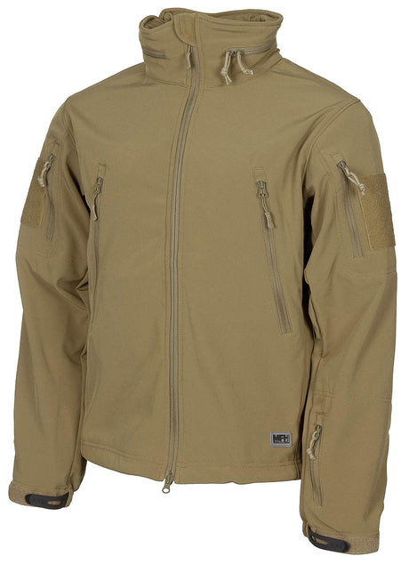 Veste softshell MFH Professional Scorpion à traitement Téflon colonne d'eau 8000 mm