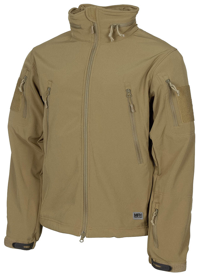 Veste softshell MFH Professional Scorpion à traitement Téflon colonne d'eau 8000 mm