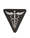 Morale patch signalisation médicale Mil-Tec 3D en PVC 7 x 7 cm dos auto-agrippant