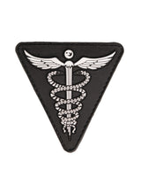 Morale patch signalisation médicale Mil-Tec 3D en PVC 7 x 7 cm dos auto-agrippant