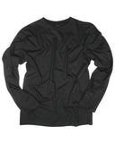 T-shirt à manches longues Mil-Tec en coton jersey simple 145 g/m² à col rond