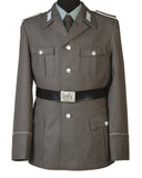 Veste d'uniforme des forces terrestres est-allemandes, troupe, fonds de stock