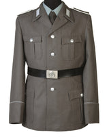 Veste d'uniforme des forces terrestres est-allemandes, troupe, fonds de stock