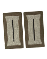 Pattes de manche des forces terrestres est-allemandes, troupe, lot de quatre