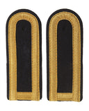 Pattes d'épaule de la marine est-allemande, grade de Meister, stock ancien