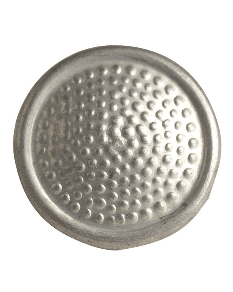 Bouton de patte d'épaule est-allemand en aluminium de 16 mm, stock ancien