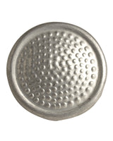 Bouton de patte d'épaule est-allemand en aluminium de 16 mm, stock ancien