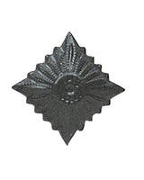 Étoile de grade de l'armée est-allemande en métal, plusieurs finitions