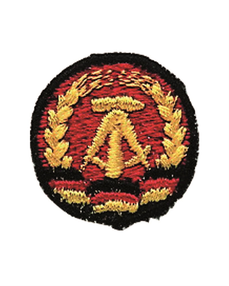 Cocarde de coiffure en tissu de l'armée est-allemande, pièce de rechange