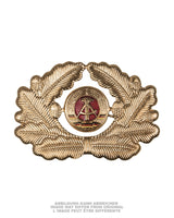 Couronne de casquette d'officier de la marine est-allemande, dépôt ancien