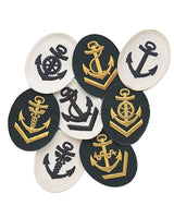Insigne de spécialité de quartier-maître de la marine est-allemande, coton