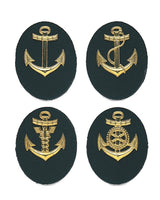 Insigne de spécialité de quartier-maître à applique métallique, marine