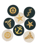 Insigne de spécialité d'officier de la marine est-allemande, fonds ancien