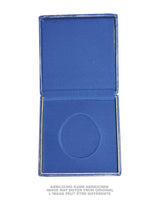 Boîtier de présentation pour médaille, 12 x 12 x 3,5 cm, stock ancien