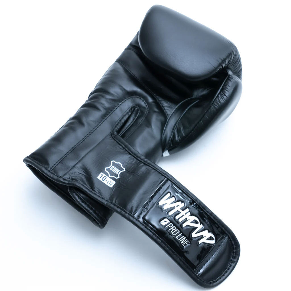Gants de sparring Whipup Proline cuir mousse triple densité 12 à 18 oz