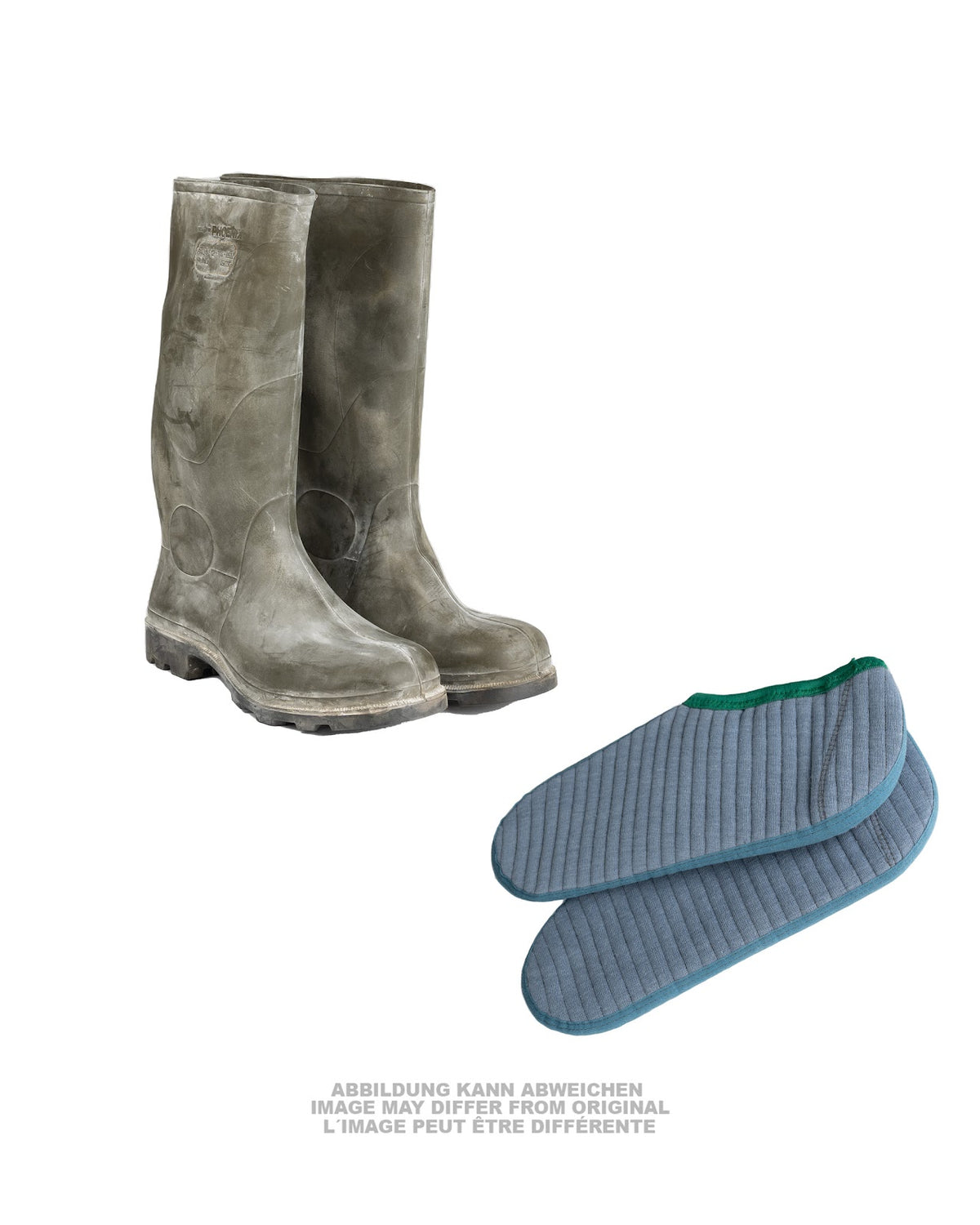 Combinaison caoutchoutée Zodiac à bottes intégrées, stock ancien d'armée