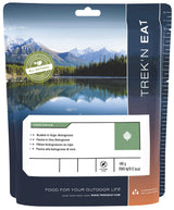 Ration lyophilisée Trek'n Eat plat chaud complet à réhydrater plusieurs recettes
