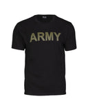 T-shirt Mil-Tec imprimé ARMY en coton et viscose, jersey simple 145 g/m²