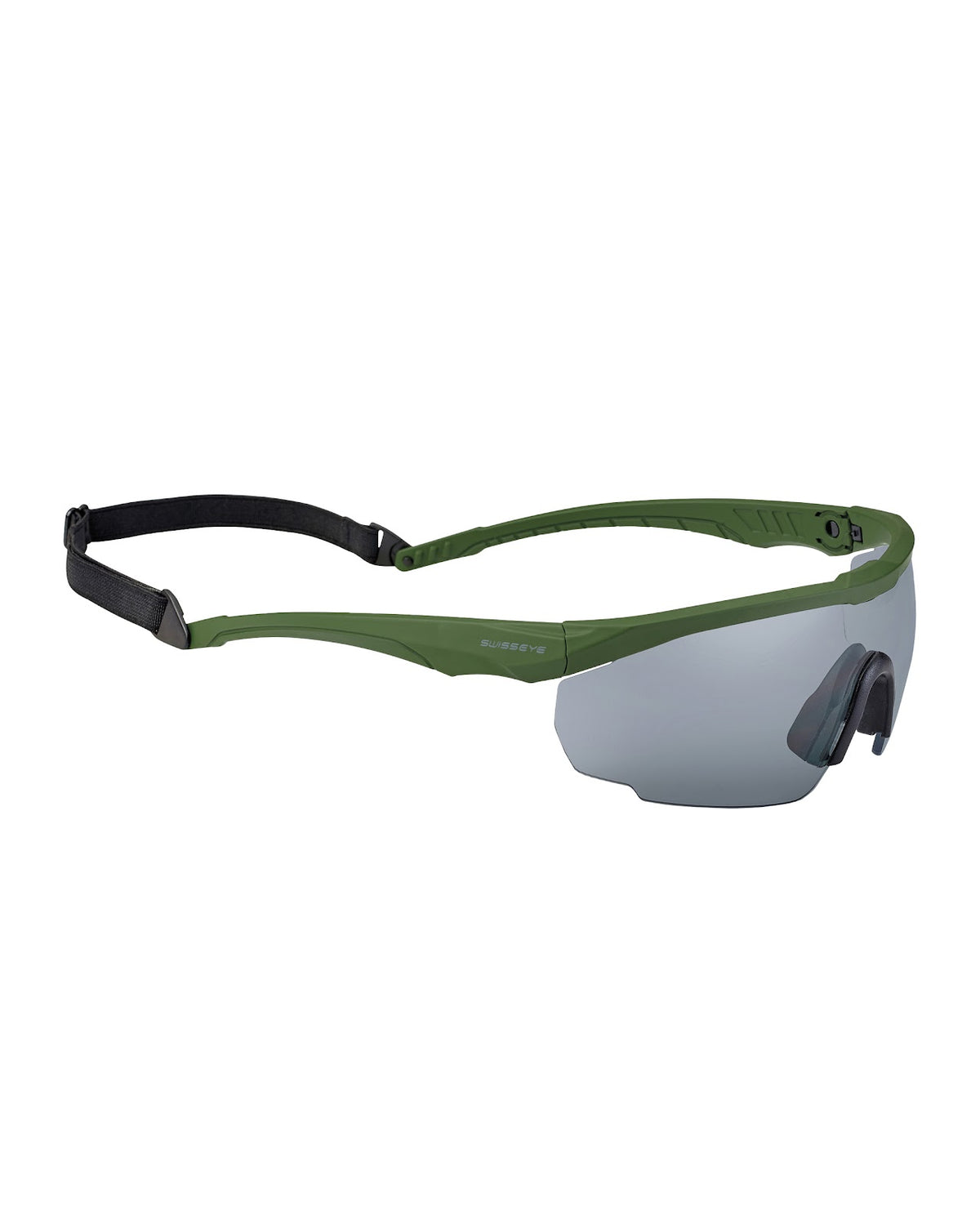 Lunettes de protection Swiss Eye Blackhawk monture nylon avec deux écrans et étui