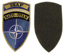Écusson auto-agrippant de l'OTAN Isaf, surplus comme neuf, lot de 10