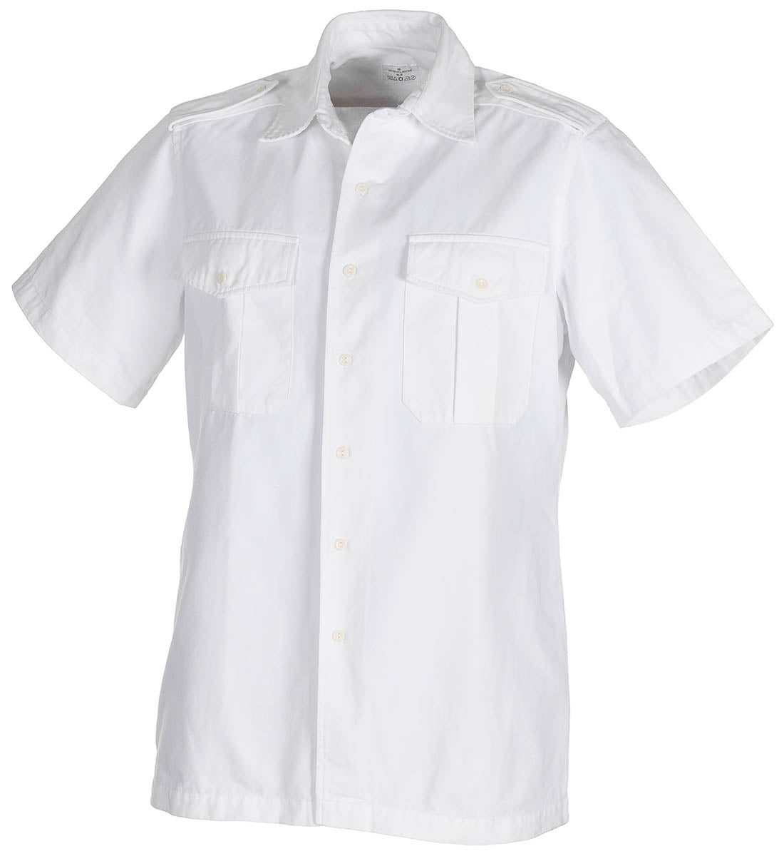 Chemise néerlandaise à manches courtes, surplus d'occasion, lot de 10