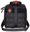 Pochette médicale MFH IFAK MOLLE grand format 21 x 22 x 12 cm avec bandoulière