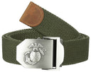 Ceinture type USMC MFH en polyester 4 cm à boucle métallique réglable à 120 cm