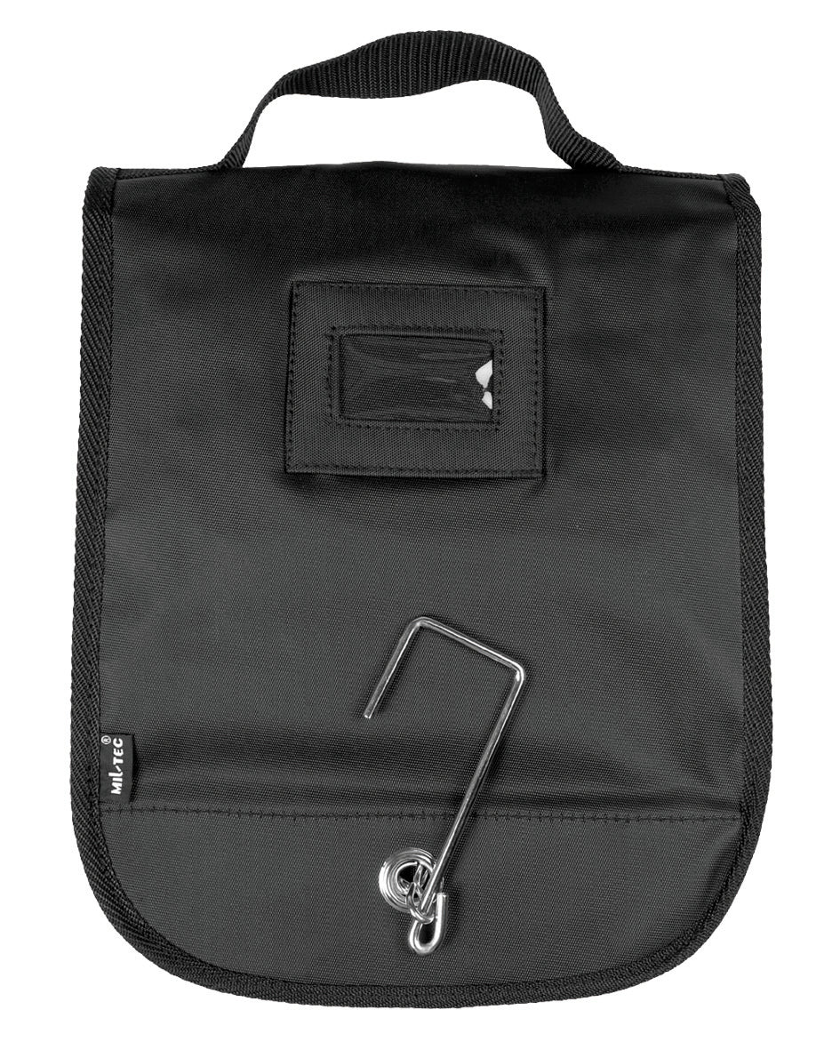 Trousse de toilette Mil-Tec polyester 600D enduit 30 x 25 x 10 cm 560 g avec miroir