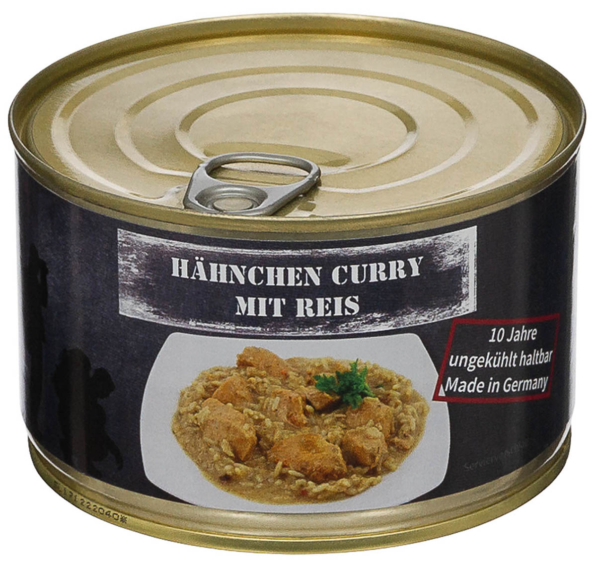 Conserve de poulet au curry et riz MFH 400 g sans conservateur ni exhausteur