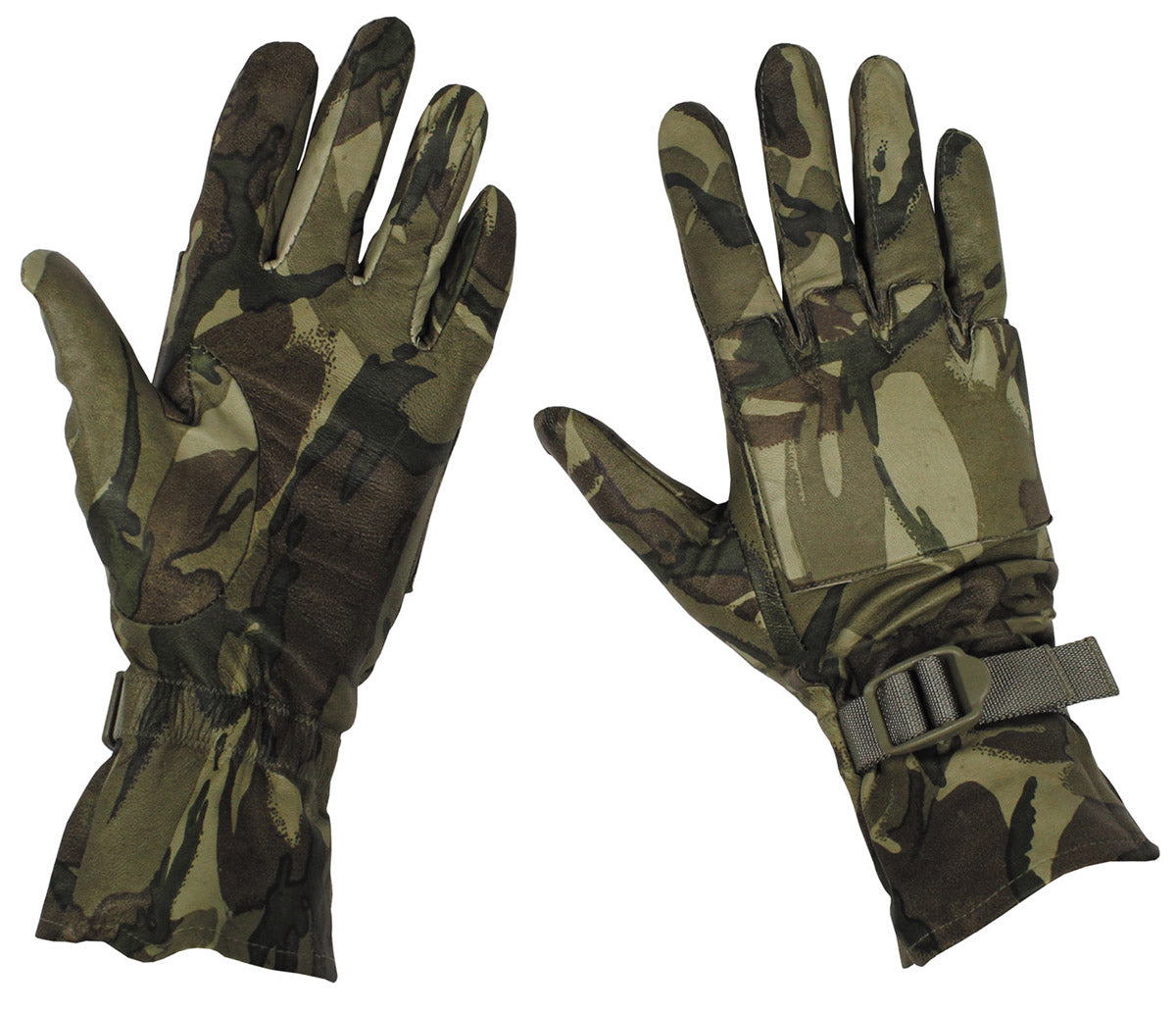 Gants en cuir britanniques Warm Weather, surplus d'occasion, lot de 5