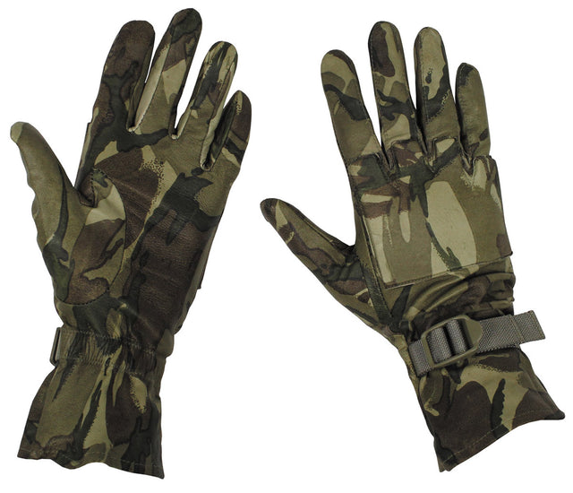 Gants en cuir britanniques Warm Weather, surplus d'occasion, lot de 5