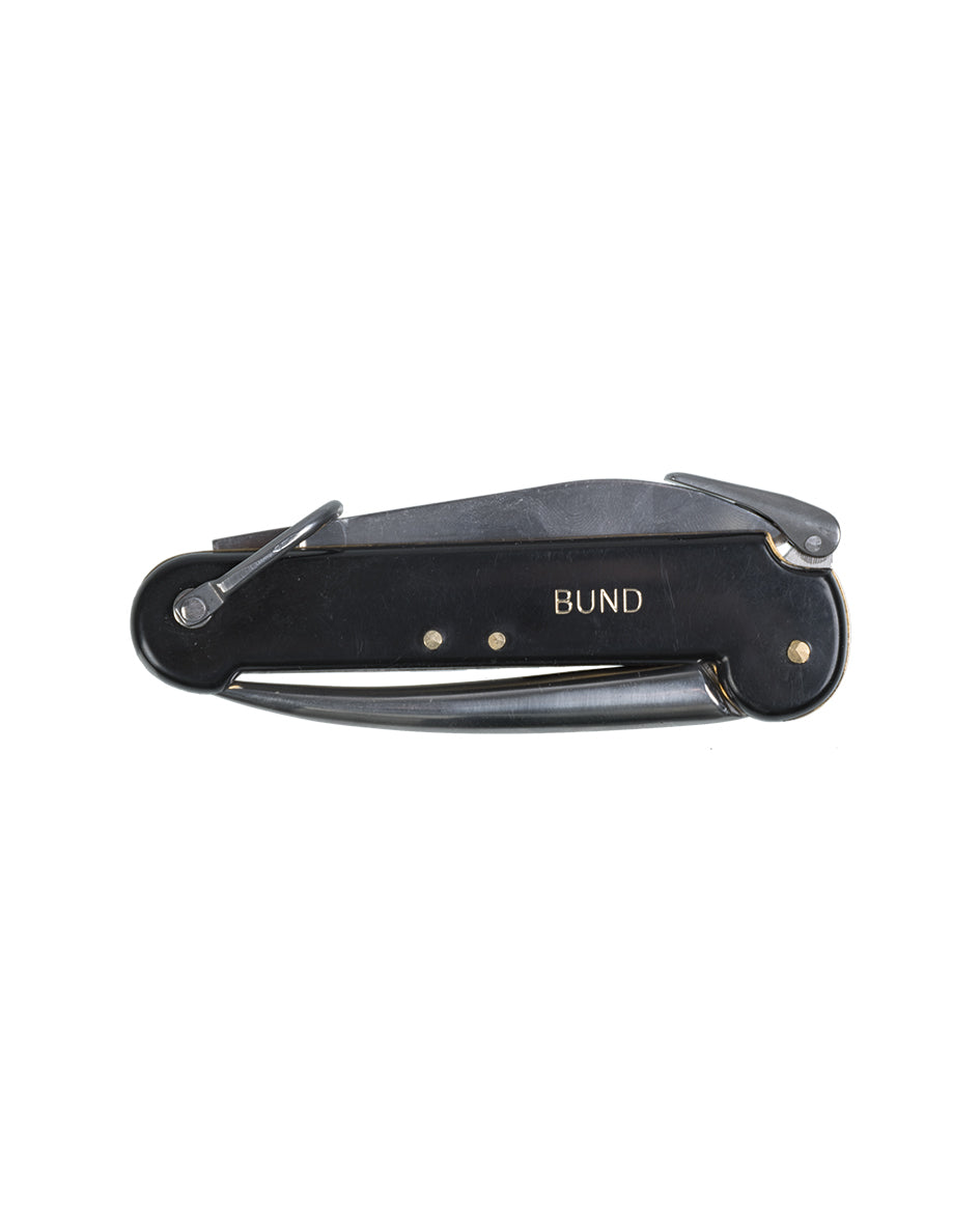 Couteau de bord type Bundeswehr Mil-Tec lame 8 cm en acier inoxydable avec épissoir