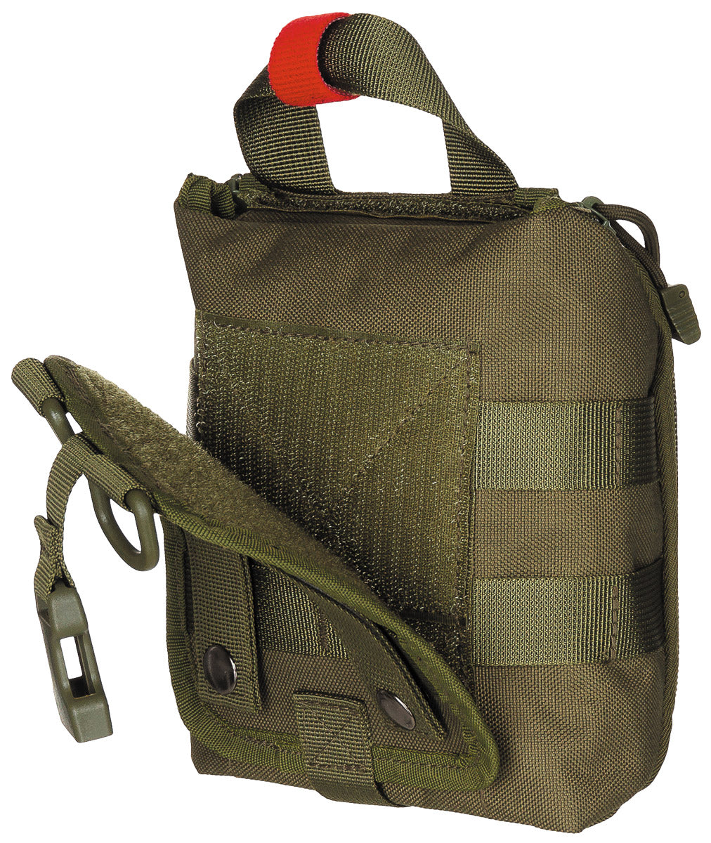 Pochette médicale MFH IFAK MOLLE petit format 16 x 18 x 8 cm en polyester