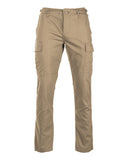 Pantalon de combat type BDU Teesar en coton ripstop 220 g/m², coupe étroite