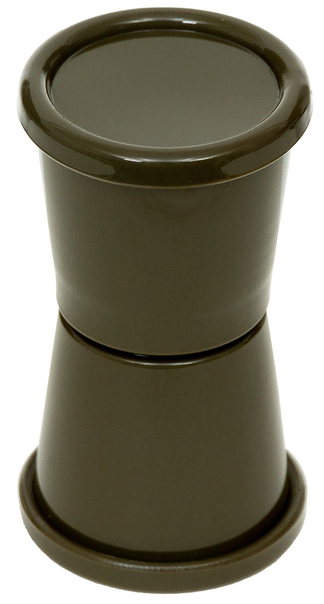 Saupoudreur à épices Fox Outdoor 2 pièces en polypropylène emboîtables 6,6 cm