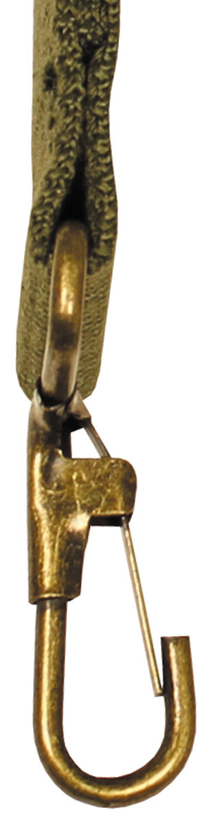 Bandoulière de rechange MFH en coton 3,8 cm réglable de 75 à 125 cm à mousquetons