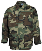 Veste de combat US BDU MFH Rip Stop 100 % coton coudes renforcés quatre poches