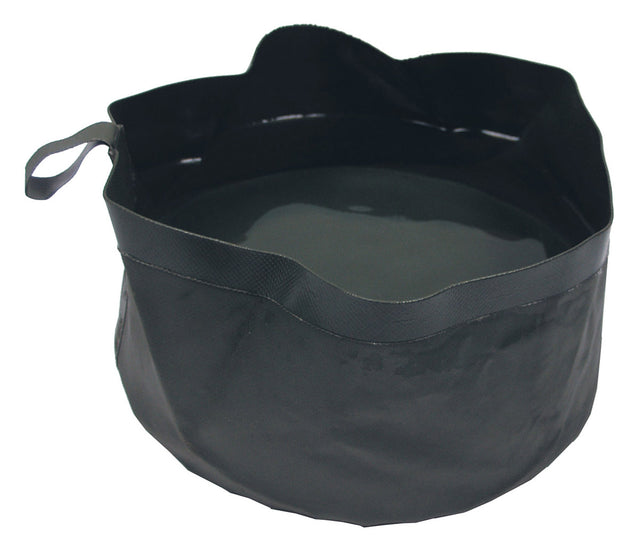 Bassine pliante néerlandaise en PVC, surplus d'occasion, lot de 10