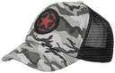 Casquette Trucker MFH à écusson cousu étoile et dos en filet réglable