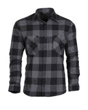 Chemise Mil-Tec de bûcheron en version légère coton avec poignets et poches boutonnés