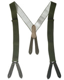 Bretelles type Bundeswehr Mil-Tec élastiques à boutonner avec pinces de réglage