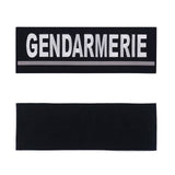 Bandeau d'identification Patrol Equipement Gendarmerie brodé 30 x 10 cm auto-agrippant