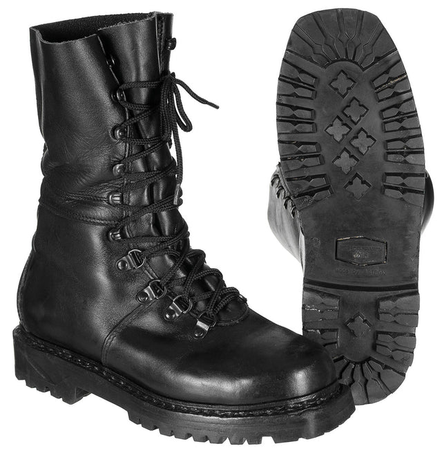 Chaussures de randonnée autrichiennes doublé sans doublure, surplus d'occasion, lot de 5