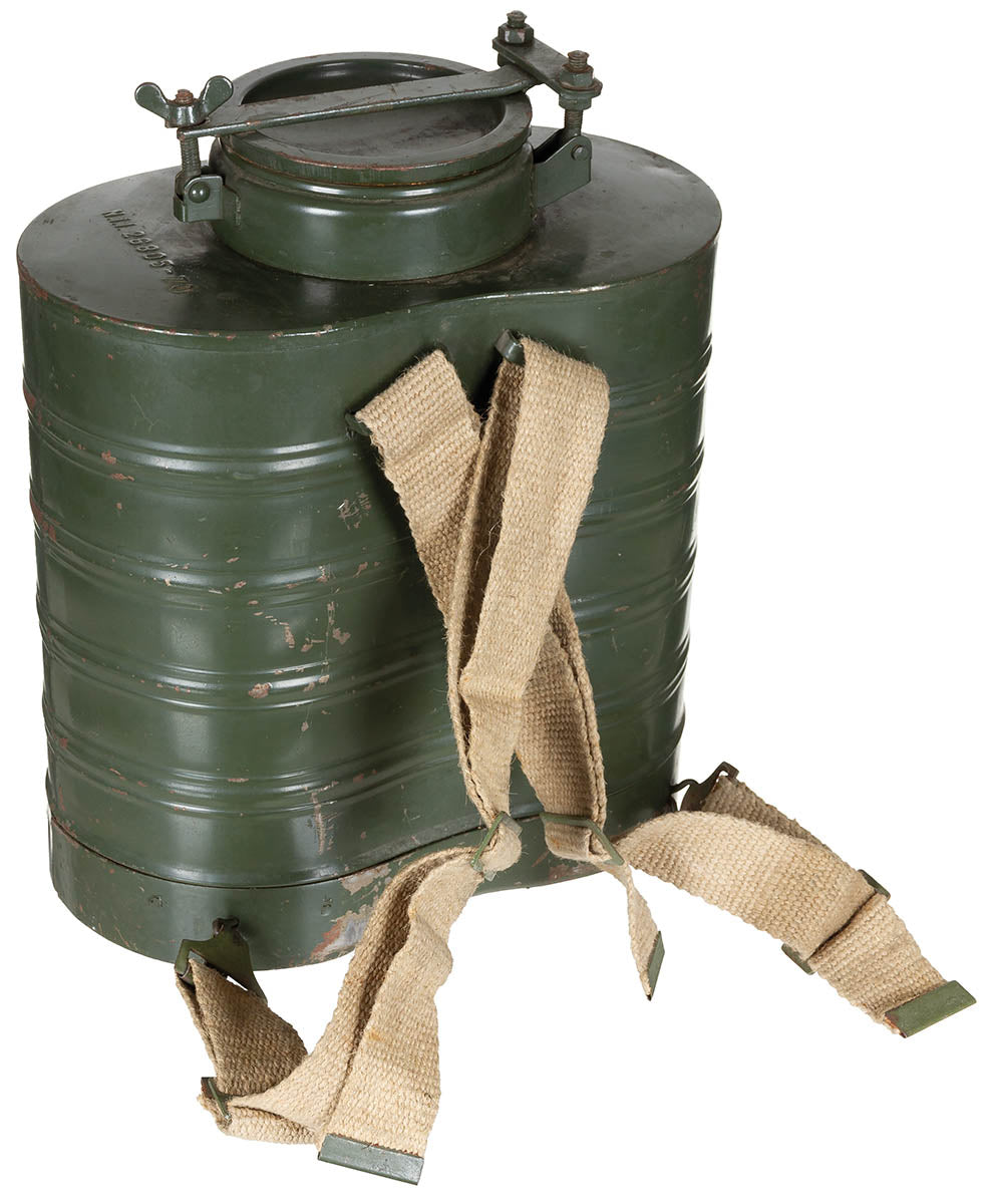 Conteneur isotherme néerlandais thermique, surplus d'occasion pièce de dotation revendue en lot