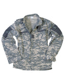 Veste de combat type ACU Mil-Tec en ripstop nylon-coton 50/50 à col montant