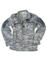 Veste de combat type ACU Mil-Tec en ripstop nylon-coton 50/50 à col montant