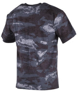 T-shirt US manches courtes MFH 170 g/m² coton à impression réactive col renforcé