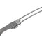 Cuillère pliante Fox Outdoor en titane 22 cm pesant 25 g avec filet de rangement