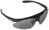 Lunettes de soleil MFH Hawk à 3 écrans relevables interchangeables et boîtier