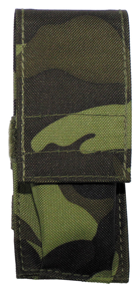 Étui à couteau Fox Outdoor Universal en polyester 15 x 6 x 4 cm à double fixation